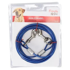 Friendly Pet Hondenriem>Aanlegkabel blauw 5m FP