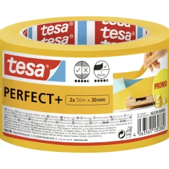 Tesa Verfspullen>Afplakband perfect+ 30 mm x 50 m 2st.