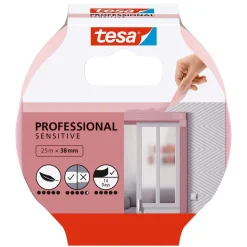 Tesa Verfspullen>Afplakband sensitive 38mmx25M
