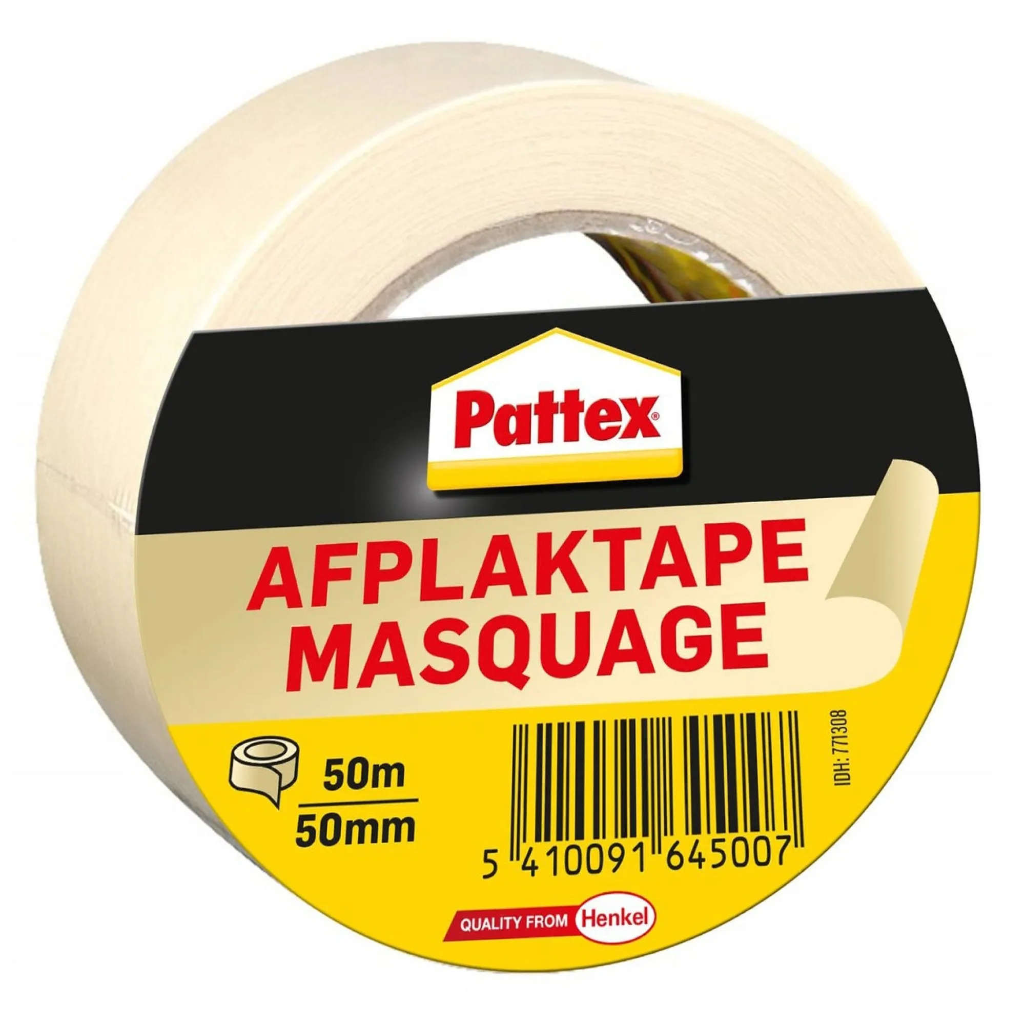 Pattex Verfspullen>Afplaktape 50Mx50mm
