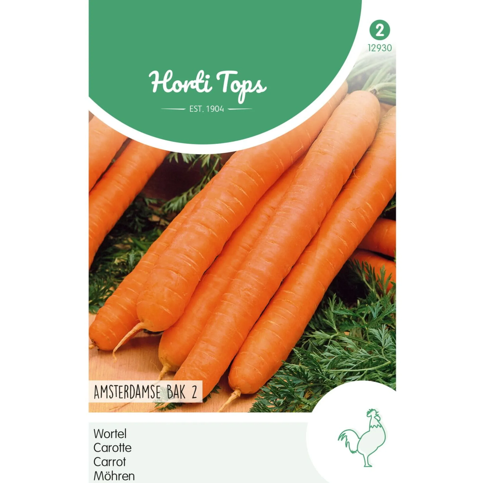 Horti Tops Moestuin>Amsterdamse Wortelen