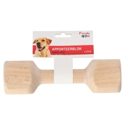 Friendly Pet Hondenspeelgoed>Apporteerblok large 25cm