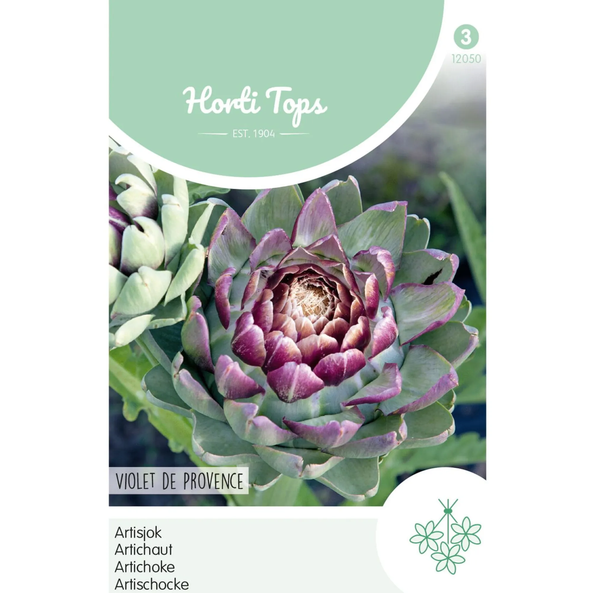 Horti Tops Moestuin>Artisjok Violet De Provence