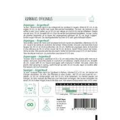Horti Tops Moestuin>Asperges argenteuil