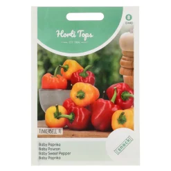 Horti Tops Moestuin>Baby Paprika Tinkerbell F1 red yellow zaad