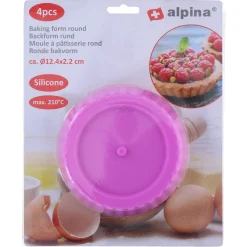 Alpina Koken & Tafelen>Bakvorm rond 4st