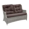 Bois le Duc Loungesets>Bank 2-zit Aprano White Grey