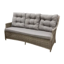 Bois le Duc Loungesets>Bank 3-zit Aprano Willow Grey