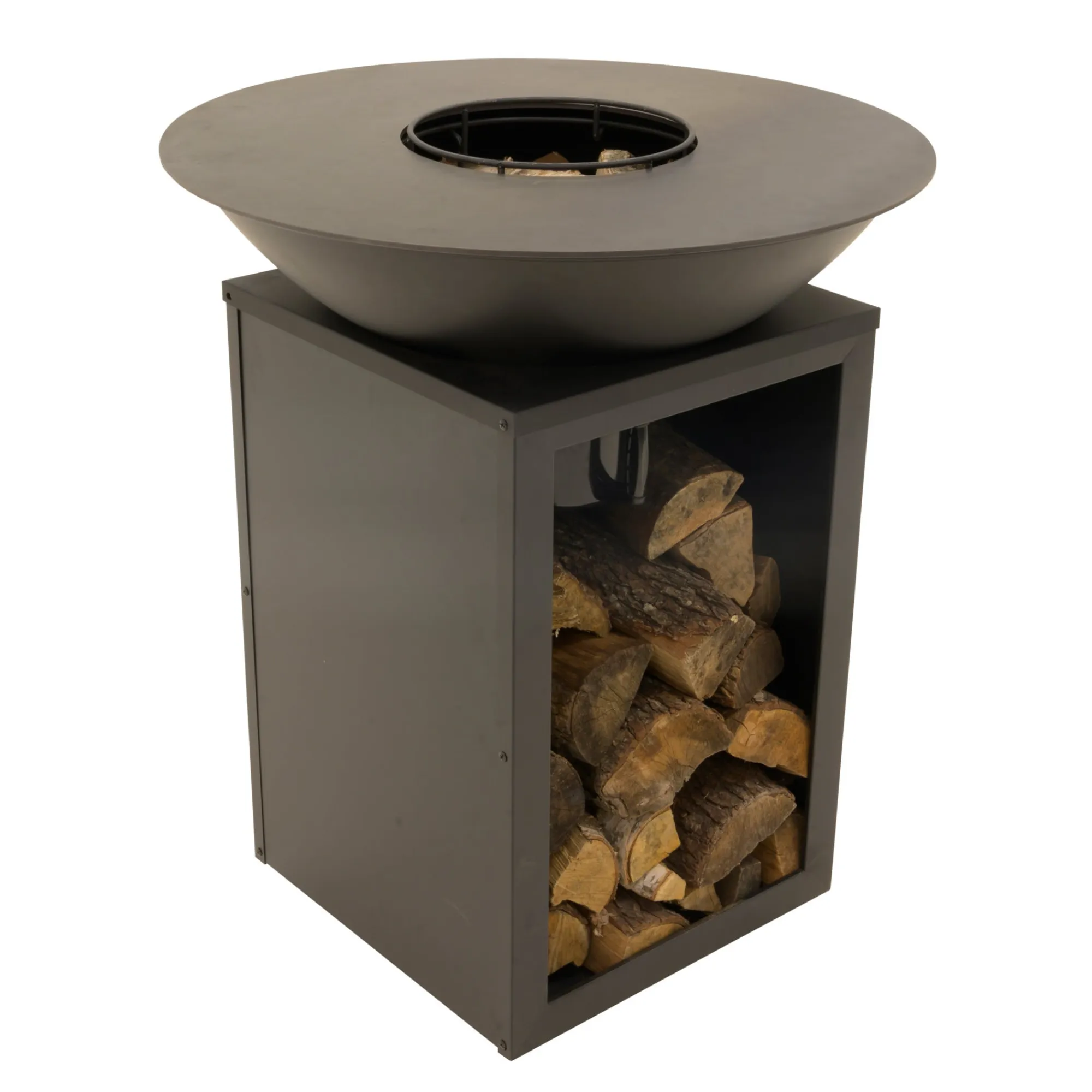 Houtskoolbarbecues|Vuur- & Terrasverwarming>Barbecue met vuurschaal D80 Hudson