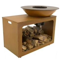 Houtskoolbarbecues|Vuur- & Terrasverwarming>Barbecue met vuurschaal D80 Creston