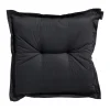 Madison Tuinkussens>Basic black hocker 50x50