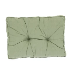 Madison Tuinkussens>Basic green lounge rugkussen 73x40