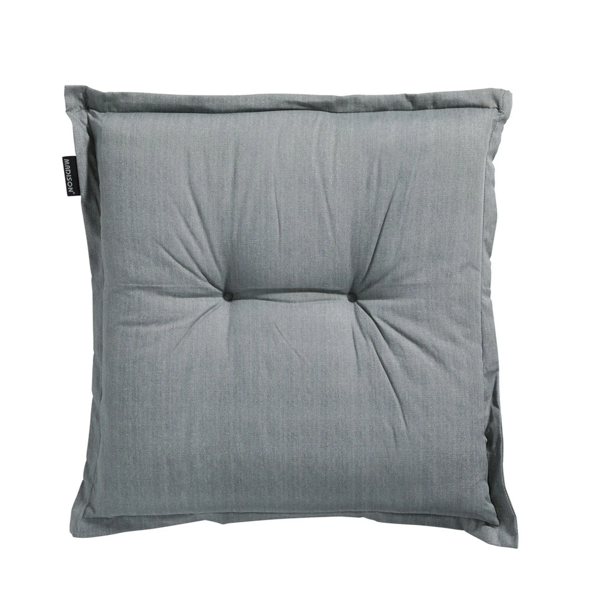 Madison Tuinkussens>Basic grey hocker 50x50