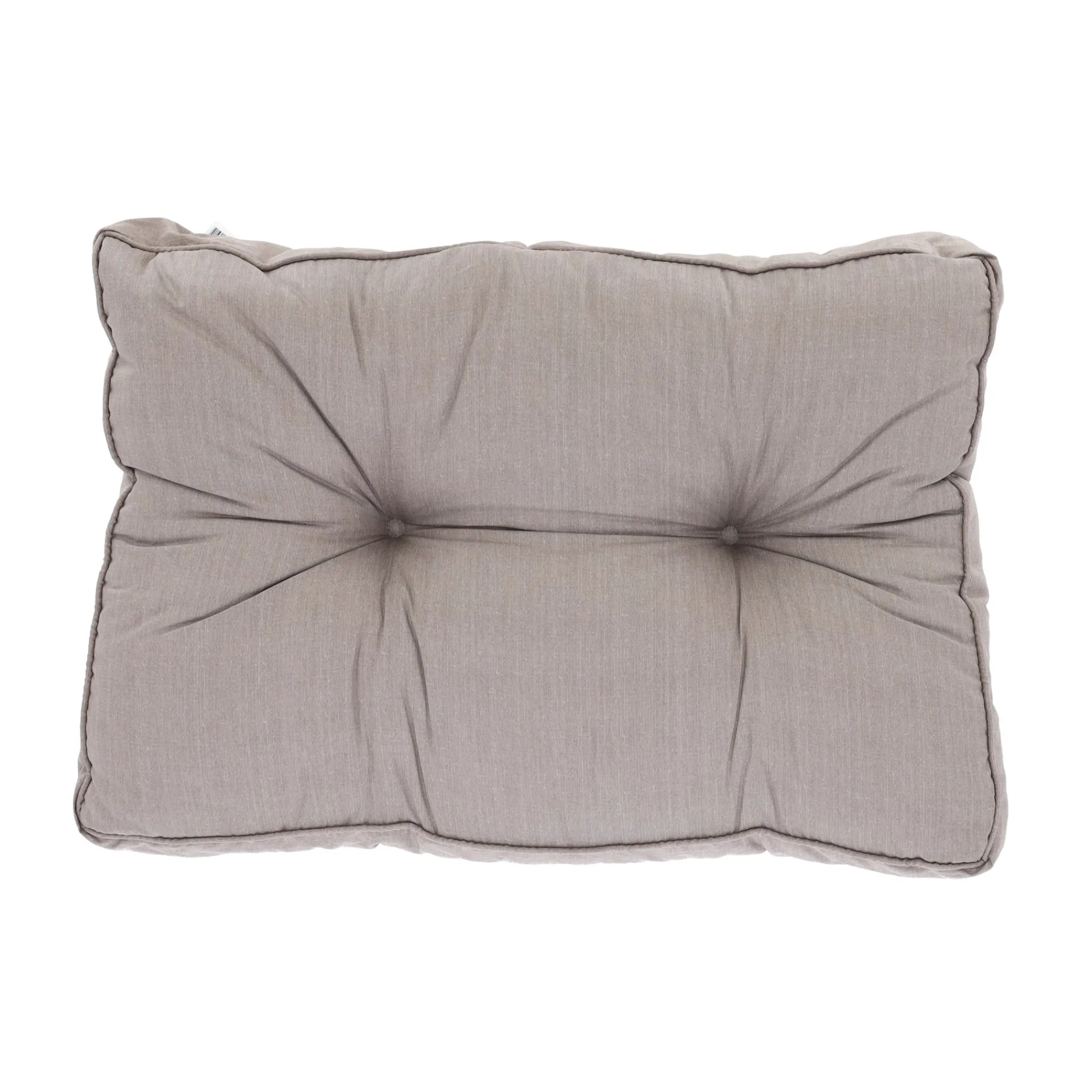 Madison Tuinkussens>Basic taupe lounge rugkussen 60x40