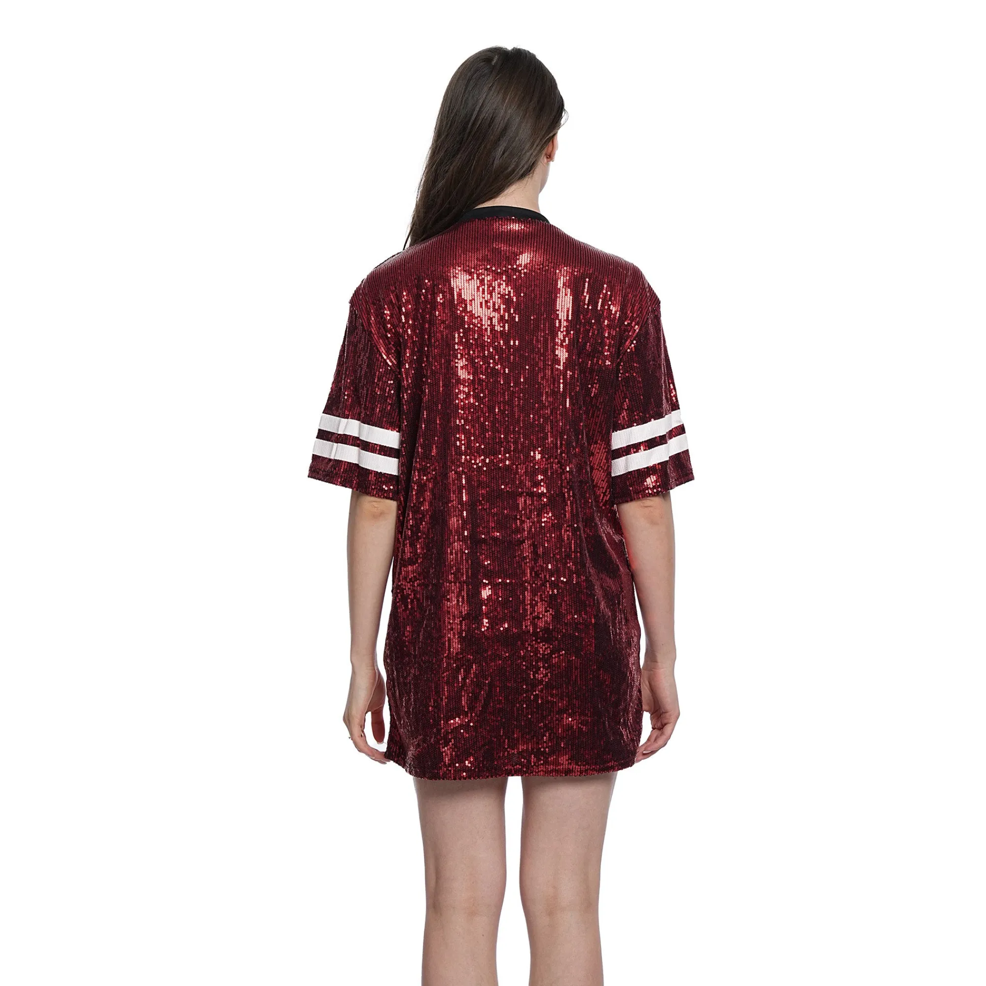 Van Cranenbroek Dameskostuums>Basketbal Jersey tuniek glitter S