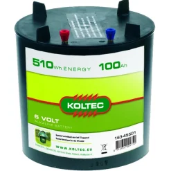 Koltec Afrastering>Batterij 6V - 100AH