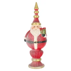 O'malley Kerstdecoratie>Beeld kerstman rood 61cm