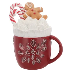 Kerstdecoratie>Beeld mok ginger 59 cm LED