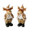 Boltze home Kerstdecoratie>Beeld rendier Basty 12cm