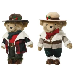 Decoris Kerstdecoratie>Beer 31cm