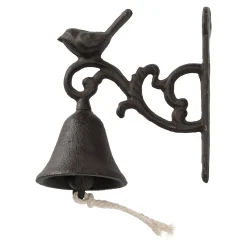 Natural Collections Woondecoratie|Tuindecoratie>Bel gietijzer 7 x 15 x 16 cm