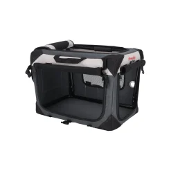 Friendly Pet Hondenbench>Bench smart luxe grijs 49x34x35cm