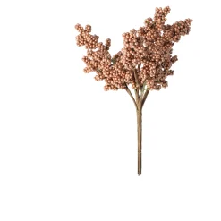 O'malley Kunstplanten En Kunstbloemen>Besjes goud 25 cm