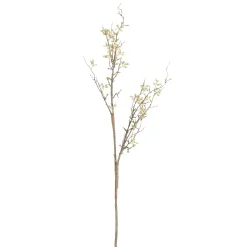 Mica Decorations Kunstplanten En Kunstbloemen>Bessentak creme 124 cm