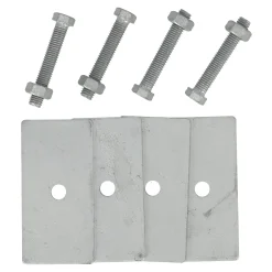 Bel Garden Afrastering>Bevestingsplaat schanskorf 4st