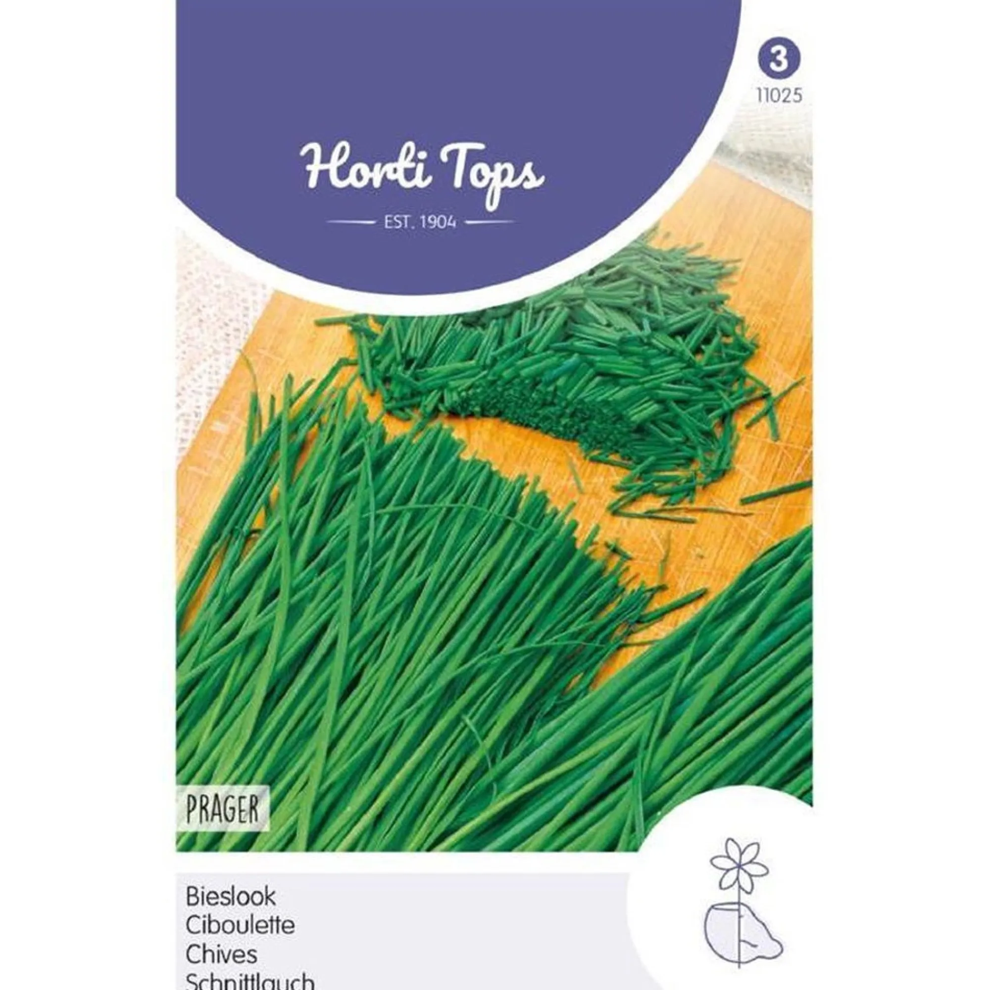 Horti Tops Moestuin>Bieslook prager zaad