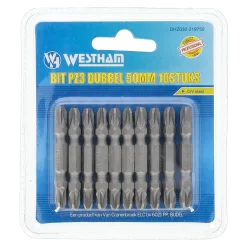 Westham Toebehoren Elektrisch Gereedschap>Bit Pz3 dubbel 50 mm 10st