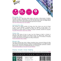 Buzzy Moestuin>Blauwe Regen