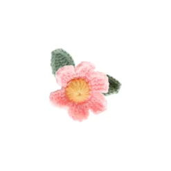 Decoris Kunstplanten En Kunstbloemen>Bloem gehaakt 30 cm