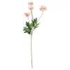 Kunstplanten En Kunstbloemen>Bloem Poppy roze 59 cm