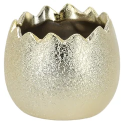 Van Cranenbroek Pasen|Vazen En Potten>Bloempot ei goud 7cm