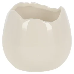 Van Cranenbroek Pasen|Vazen En Potten>Bloempot ei wit 9x8cm