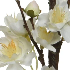 Decoris Kunstplanten En Kunstbloemen>Bloesem wit 106 cm