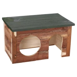 Friendly Pet Kooien En Hokken Knaagdier>Blokhut hout medium