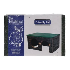Friendly Pet Kooien En Hokken Knaagdier>Blokhut hout medium