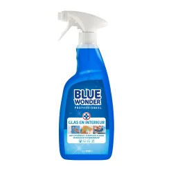 Blue Wonder Schoonmaken>Professioneel glas en Interieur-reiniger...