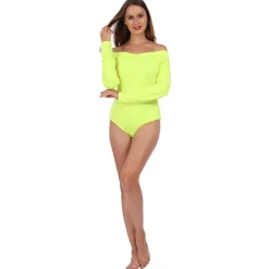 Van Cranenbroek Dameskostuums>Bodysuit dames neon