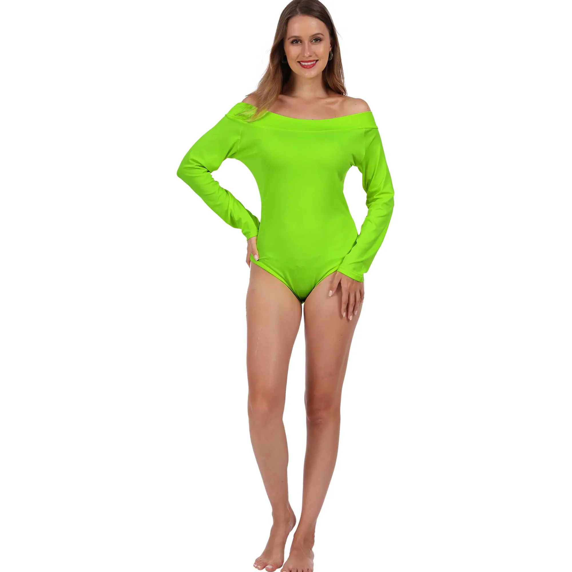 Van Cranenbroek Dameskostuums>Bodysuit dames neon