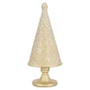 O'malley Kerstdecoratie>Boom goud glad 12 cm