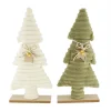 Natural Collections Kerstdecoratie>Boom stof op voet 18x38cm