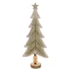 Kerstdecoratie>Boom vilt groen 41cm