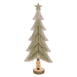 Kerstdecoratie>Boom vilt groen 41cm