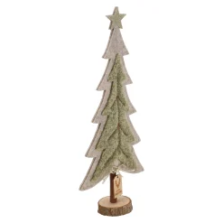 Kerstdecoratie>Boom vilt groen 41cm