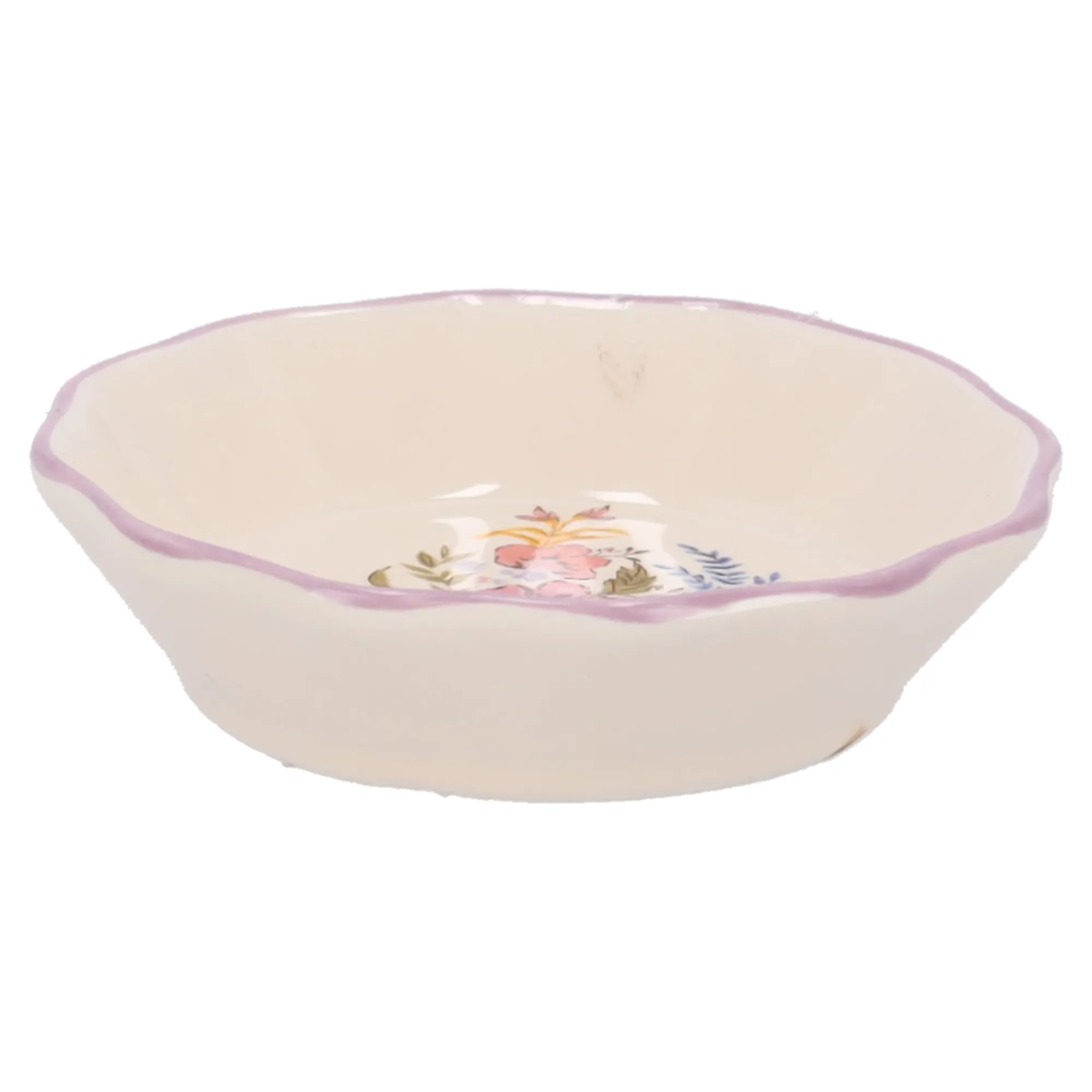 Koken & Tafelen>Bord bloemen 8 cm