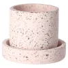 Natural Collections Woondecoratie>Bord cement roze 13 x 3 cm