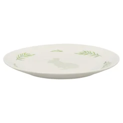 O'malley Pasen>Bord konijn groen 19 cm